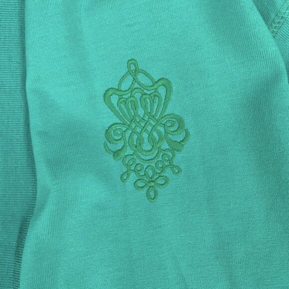 Vintage Jaclyn Sport Green Cardigan With Pockets S - Picture 9 of 10
